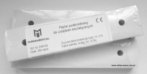 2500 szt Papierki podbródkowe 9 cm (10 x 250 )