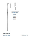 Fixation Hook AXENFELD Fine Hooklet 2 prongs, sharp