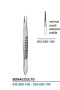 BONACCOLTO narrow seam forceps 032-600-100 straight