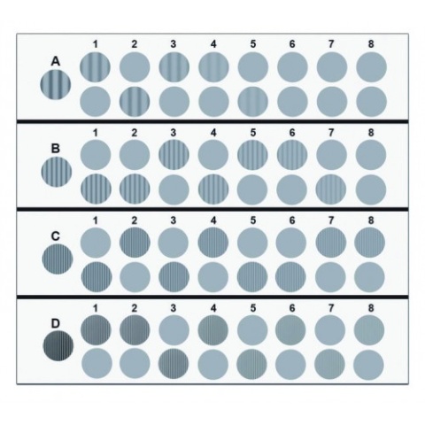 CSV contrast chart "1000S"