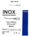 NEEDLE INOX cannula 27G 0,4 x 20 BENT RW disposable