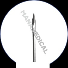 Nóż MVR 23G 0,9 mm zagięty 62012