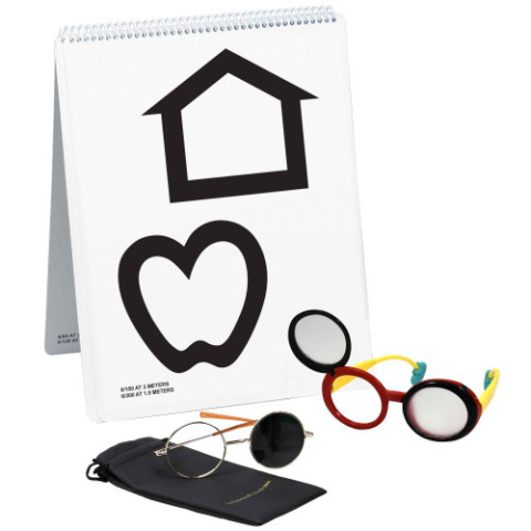 LEA SYMBOLS® – Low Vision book, Set (attached at the top)52047