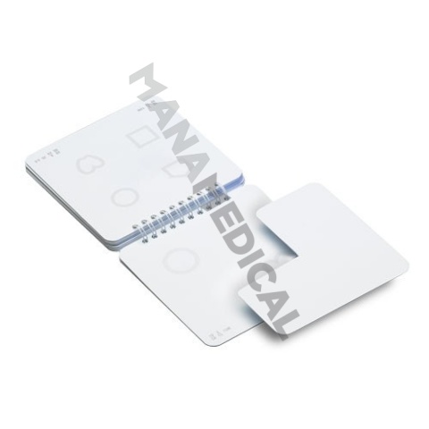 Karty symbole LEA, 2,5 % obniżony kontrast 3 m 52236 do dali