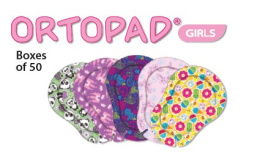 Ortopad For Girls dziewczynka JUNIOR + 10 gratis