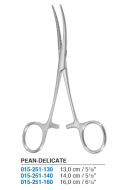 Forceps bent PEAN-DELICATE 015-251-130