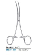 Forceps bent PEAN-DELICATE 015-251-130