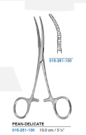 Forceps bent PEAN-DELICATE 015-251-130