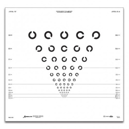 LANDOLT C ETDRS CLINICAL TRIAL CHARTS FOR ESV3000 AND ESC2000