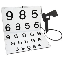 LEA NUMBERS® Chart for Vision Rehabilitation 1 m 52030