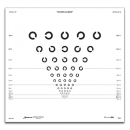 LANDOLT C ETDRS CLINICAL TRIAL CHARTS FOR ESV3000 AND ESC2000