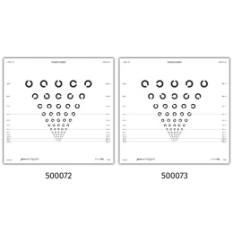 LANDOLT C ETDRS CLINICAL TRIAL CHARTS FOR ESV3000 AND ESC2000